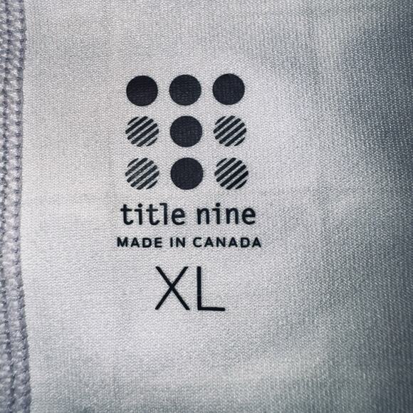 Title Nine Dream Dress XL Purple Panel Watercolor Pattern Cap Sleeve Scoop Neck - Picture 5 of 8